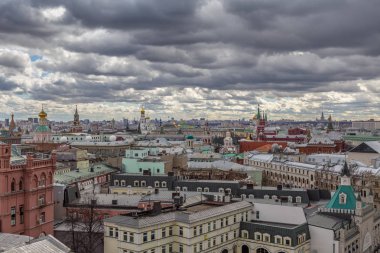Moskova panoramik görünüm  