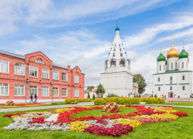 4 Eylül 2016. Kolomna, Rusya Kremlin görünümünü