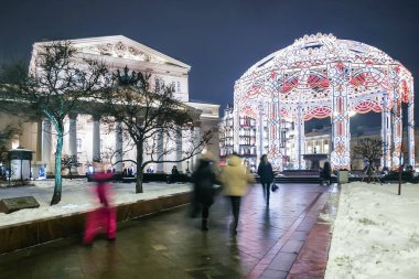 Moskova 'daki Bolşoy Tiyatrosu 