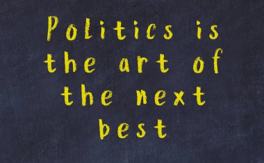 Siyah karatahtaya Tebeşir Bilgisi Yazısı