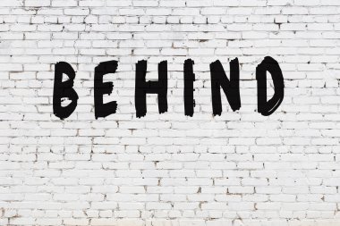 Üzerinde siyah boya olan beyaz bir duvar.