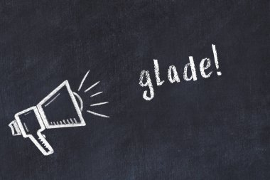 Hoparlör ve yazıt açıklığı tebeşiri.