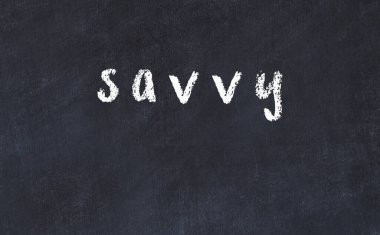 Üzerinde yazı bilgisi olan siyah karatahta