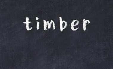 Üzerinde yazı tahtası olan siyah karatahta.