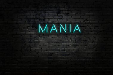 Duvara yazı yazma çılgınlığı olan neon tabela