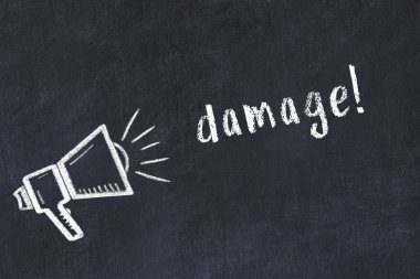 Hoparlör ve yazıt hasarı.