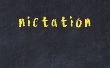 Kolej tebeşir masasında 