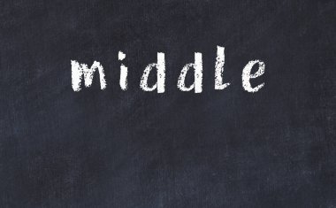 Kolej tebeşiri masasında 