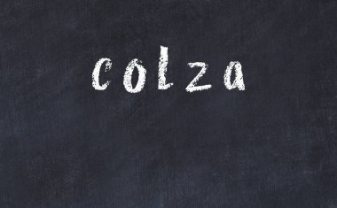 Üzerinde yazı olan siyah karatahta.