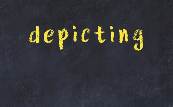 Üzerinde yazı olan siyah karatahta