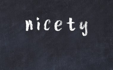 Kolej tebeşir masasında 