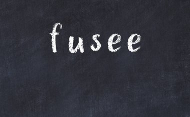 Üzerinde yazıt sigortası olan siyah karatahta.