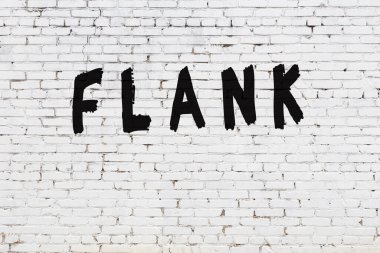 Üzerinde siyah boya olan beyaz duvar.