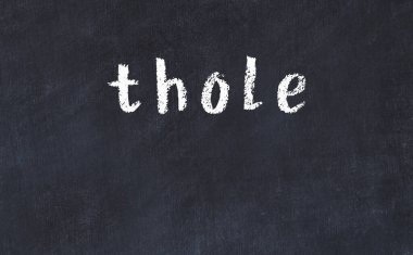 Kolej tebeşir masasında 