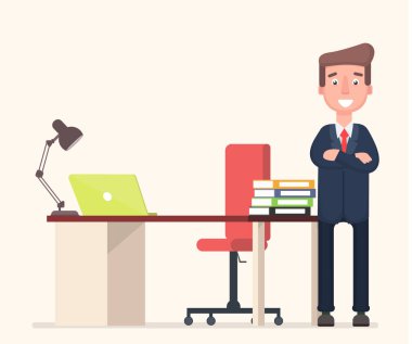 Çalışma alanı'na yakın işadamı