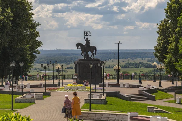 Das Denkmal für Alexander Newski — Stockfoto