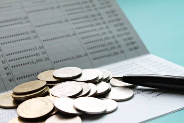 Hesap kitap veya mali tablo ve paralar Danışma masaya kaydetme