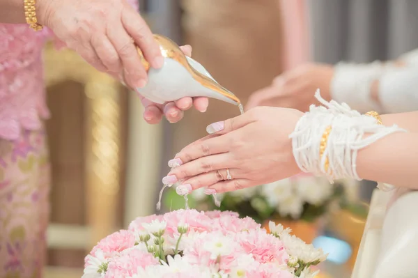 Cultura de casamento tailândia — Fotografia de Stock