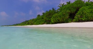 Gündüz vakti tropik deniz manzarası. Tayland 'a Seyahat.