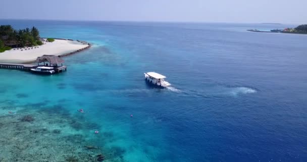 楽園の風景シーン インドネシアの夏の気分 — ストック動画