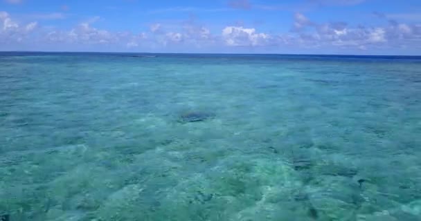 Czysty Spokojny Krajobraz Morski Idylliczny Charakter Bali — Wideo stockowe