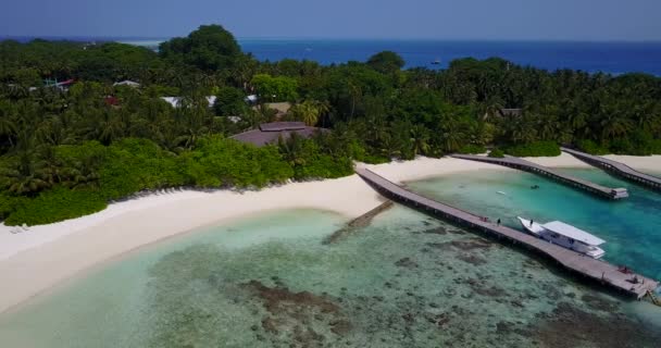 Stațiune Vară Insula Tropicală Peisaj Natural Bali Indonezia — Videoclip de stoc