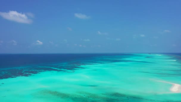 Magnifique Paysage Thaïlandais Avec Paysage Marin Turquoise Bleu — Video
