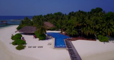 Tropikal adada rahat bir tatil yeri. Endonezya, Bali 'ye yaz yolculuğu.