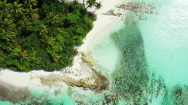 Deniz kenarı sahnesi. Tayland 'a Seyahat.
