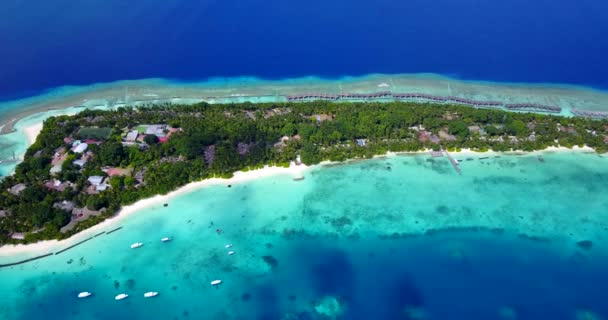 Zomer Zeegezicht Zomer Reis Naar Indonesië — Stockvideo