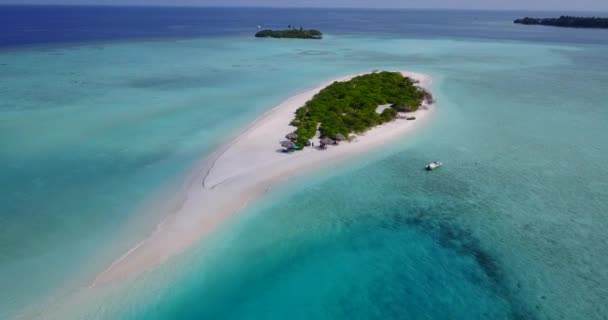 Overdag Zeegezicht Scene Zomer Reis Naar Thailand — Stockvideo