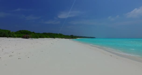 Calma Paisaje Marino Durante Día Viaje Verano Tailandia — Vídeos de Stock