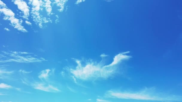 Looking Bright Blue Sky Trip Barbados Caribbean — Stock Video