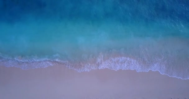 Küste Mit Kleinen Wellen Reise Nach Hawaii Usa — Stockvideo