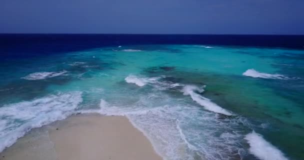 Malowniczy Widok Spokojny Krajobraz Morski Krajobraz Przyrody Antigua — Wideo stockowe