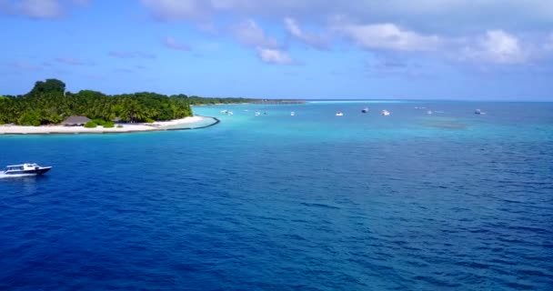 Turistas Relajándose Yates Isla Tropical Tailandia — Vídeos de Stock