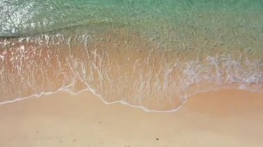 Coastal area with shallow water in the morning. Enjoying nature of Dominican Republic, Caribbean.  