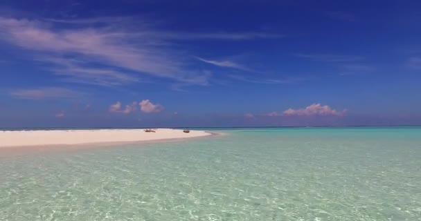 Filmagem Aérea Bela Ilha Tropical Summertime Vídeo Conceito Lazer — Vídeo de Stock