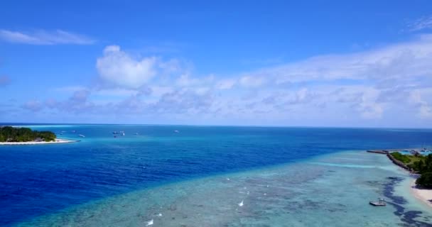 Tagsüber Seenlandschaft Exotische Sommerreise Nach Bali Indonesien — Stockvideo