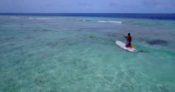 Exotic Nature Bora Bora French Polynesia — стокове відео