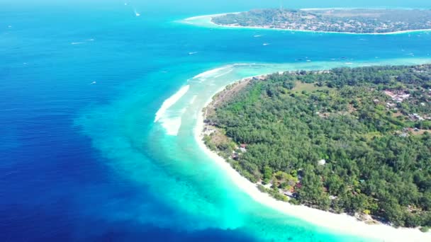 Egzotyczny Charakter Bora Bora Polinezja Francuska — Wideo stockowe