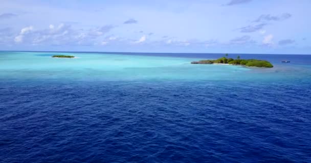 Vista Panorámica Costa Viaje Marítimo Viajes Verano Antigua — Vídeos de Stock