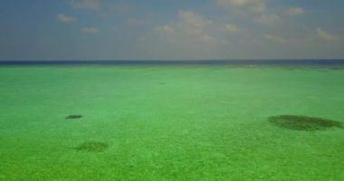 Gündüz deniz manzaralı. Endonezya, Bali 'deki egzotik manzara.  