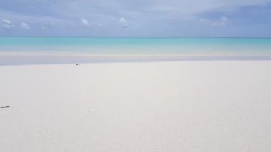 Bora Bora 'nın egzotik doğası, Fransız Polinezyası. 