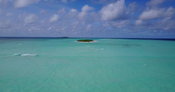 Antecedentes Marinos Día Paisajes Naturales Antigua — Vídeos de Stock