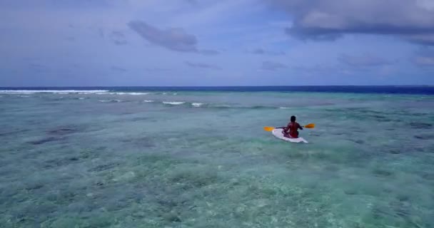 Exotic Nature Bora Bora French Polynesia — стокове відео