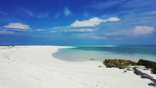 Drohnen Ansicht Der Grünen Insel Pauschalreisen Nach Dominikanische Republik Sommer — Stockvideo