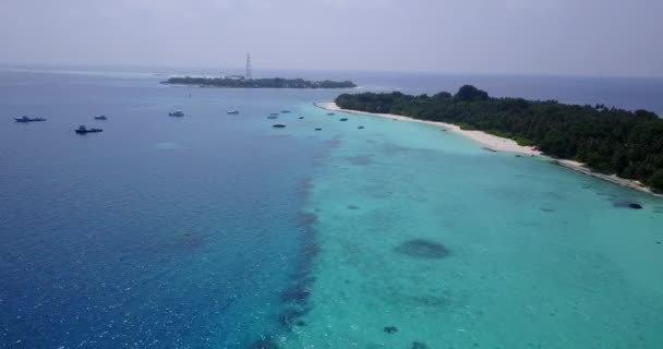 Денний Морський Мис Екзотична Сцена Природи Балі Індонезія — стокове відео