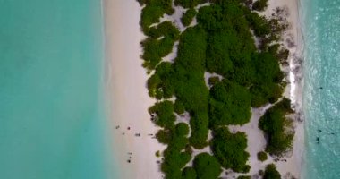 Inspirational seascape view. Enjoying nature of Dominican Republic, Caribbean.   