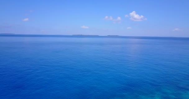 Rustig Uitzicht Zee Tropische Reis Naar Bali Indonesië — Stockvideo